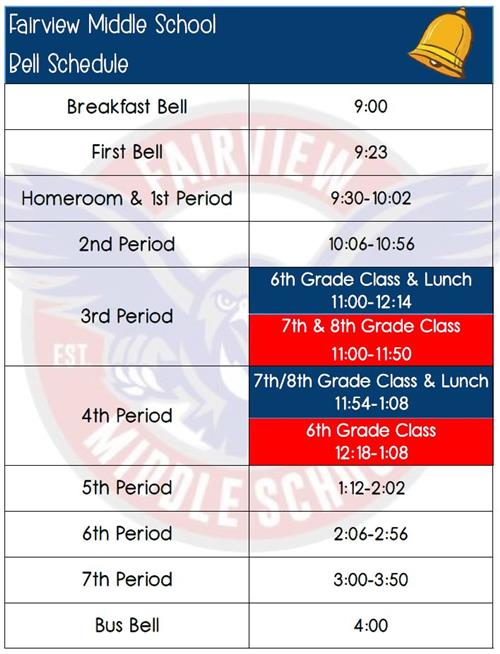 Bell Schedule